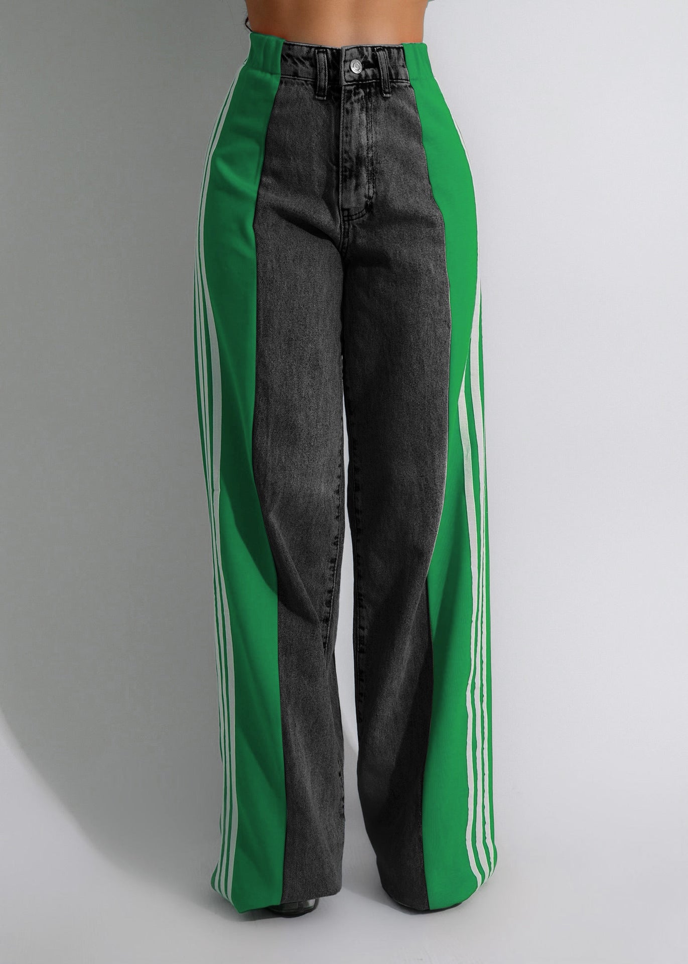 Schwarz Grün / XXL